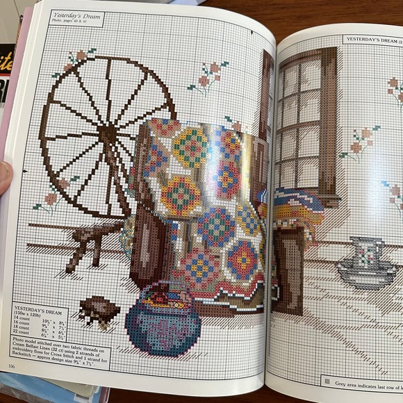 Best of Paula Vaughan Cross Stitch Pattern Book - Picture 4 of 6
